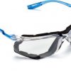 3M™ VIRTUA™ CCS SAFETY GLASSES - CLEAR ANTI-FOG LENS WITH FOAM GASKET - 20PR/CS