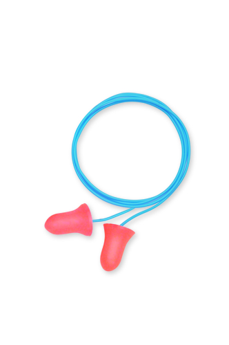 MAXIMUM-30 FOAM EAR PLUGS W/CORD, NRR 33, 100 PAIR PER BOX