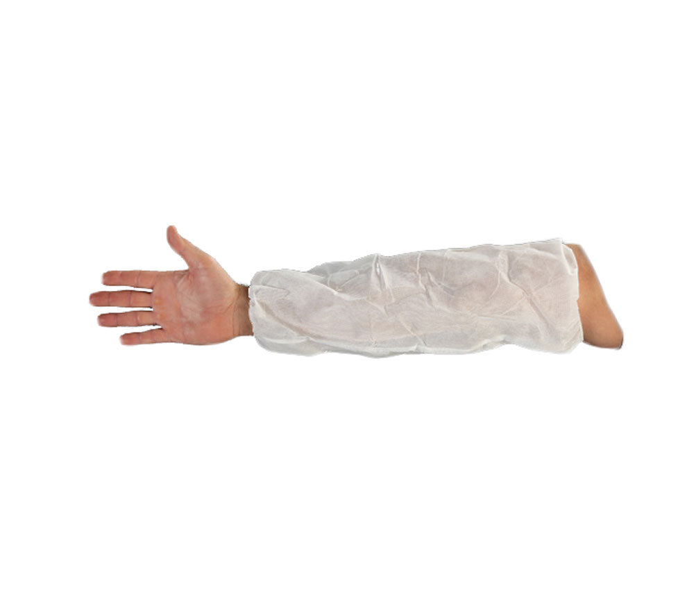 POLYPROPYLENE SLEEVES, ELASTIC BOTH ENDS, 1000/CASE