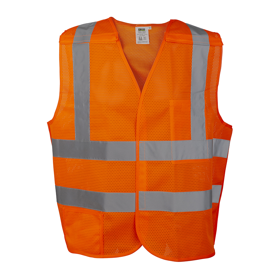 VEST ORANGE MESH CLASS II 7X – Libra Industries, Inc. VEST ORANGE MESH CLASS II 7X – Libra Industries, Inc.